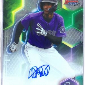 2023 Bowman's Best Dyan Jorge Auto #B23-DJE Rockies Best of 2023 Autographs