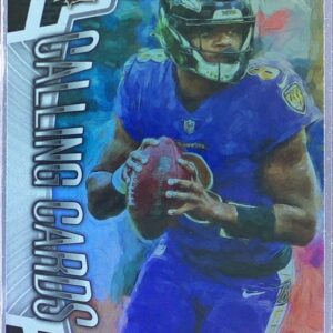 2023 Certified Lamar Jackson #CALL-12 Ravens Calling Cards