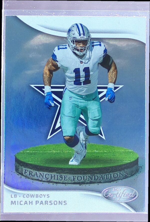 2023 Certified Micah Parsons #FF-7 Cowboys Franchise Foundations
