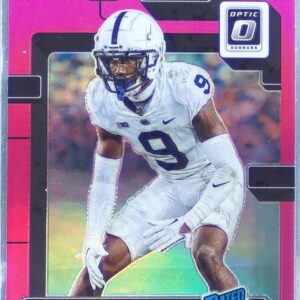 2023 Chronicles Draft Joey Porter Jr. #17 Lions Donruss Optic Rated Rookies Pink
