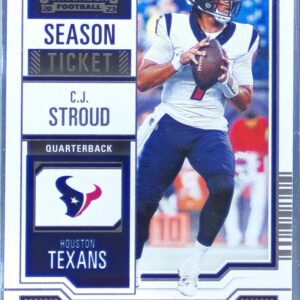 2023 Contenders C.J. Stroud RC #40 Texans