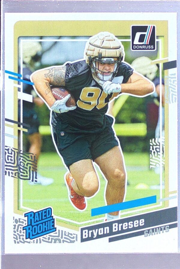 2023 Donruss Bryan Bresee RC #372 Saints