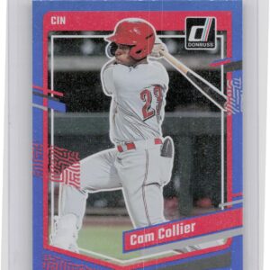 2023 Donruss Cam Collier Holo Blue #127 Reds