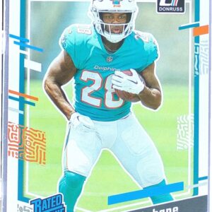 2023 Donruss De'Von Achane RC #365 Dolphins