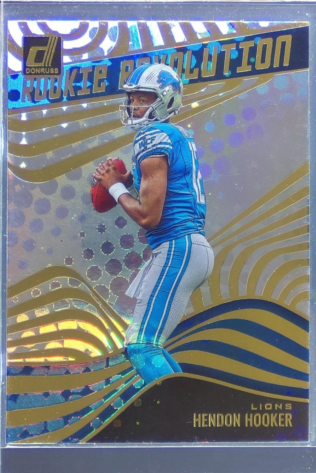 2023 Donruss Hendon Hooker #RR-38 Lions Rookie Revolution