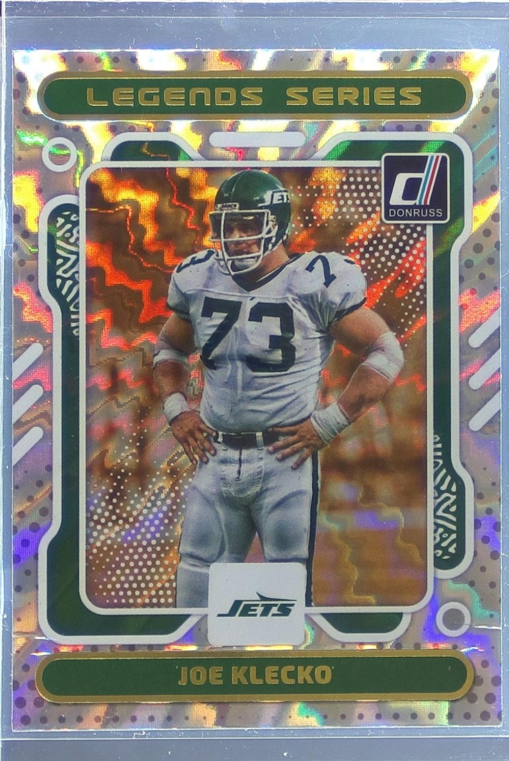 2023 Donruss Joe Klecko #TLS-9 Jets The Legends Series