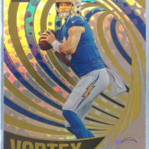 2023 Donruss Justin Herbert #VOR-2 Chargers Vortex