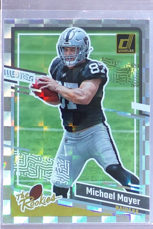 2023 Donruss Michael Mayer RC #13 Raiders The Rookies