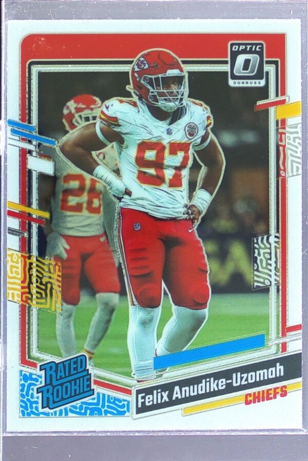 2023 Donruss Optic Felix Anudike-Uzomah RC #256 Chiefs