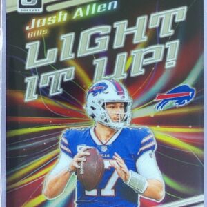 2023 Donruss Optic Josh Allen #LU-JA Bills Light It Up!