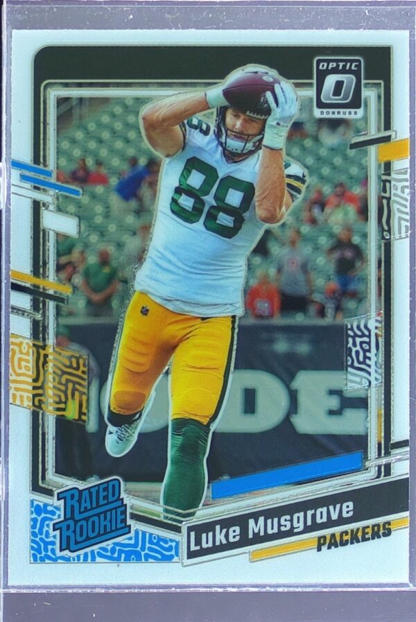 2023 Donruss Optic Luke Musgrave RC #241 Packers