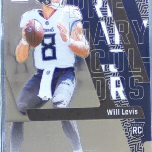 2023 Donruss Optic Will Levis RC #19 Titans Primary Colors