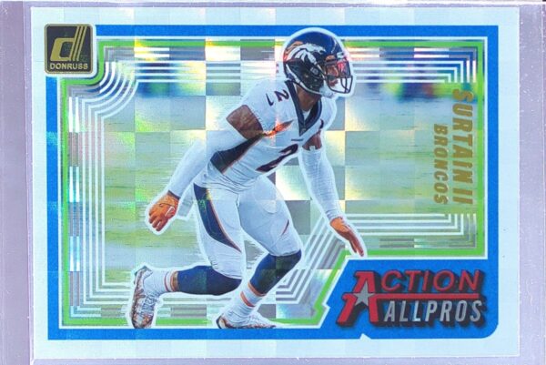 2023 Donruss Patrick Surtain II #AAP-15 Broncos Action All Pros