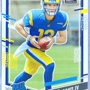 2023 Donruss Stetson Bennett IV RC #358 Rams