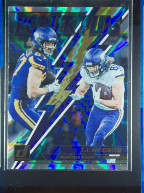 2023 Donruss T.J. Hockenson #PP-9 Vikings Power Plus