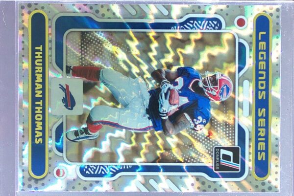 2023 Donruss Thurman Thomas #TLS-19 Bills The Legends Series