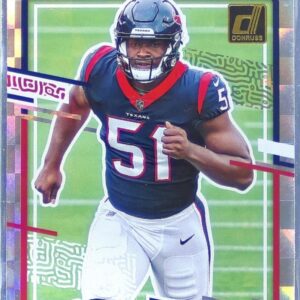 2023 Donruss Will Anderson Jr. RC #1 Texans The Rookies