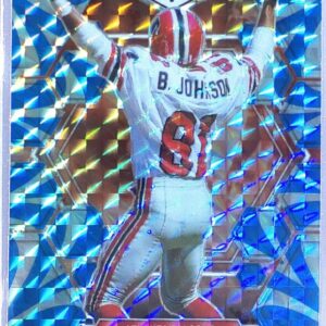 2023 Mosaic Billy "White Shoes" Johnson Reactive Blue Mosaic #11 Falcons