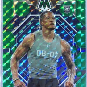 2023 Mosaic Julius Brents Green Mosaic #340 Colts