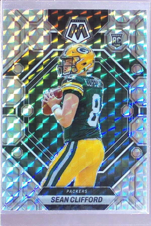 2023 Mosaic Sean Clifford Mosaic #361 Packers