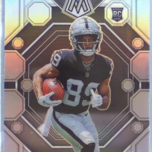 2023 Mosaic Tre Tucker Silver RC #366 Raiders