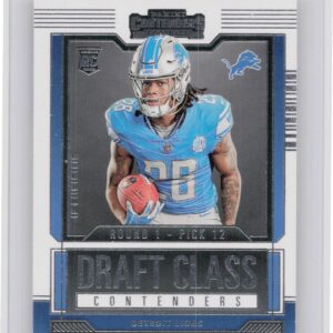 2023 Panini Contenders Jahmyr Gibbs Draft Class Rookie #9 Lions