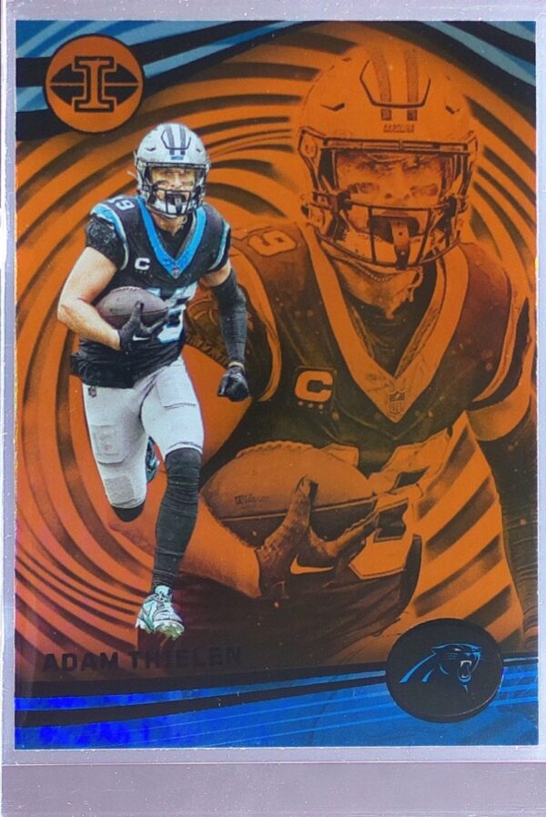 2023 Panini Illusions Adam Thielen Orange Trophy Collection #14 Panthers