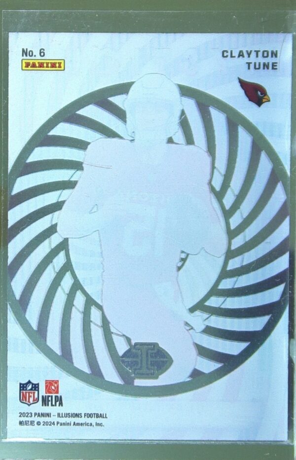 2023 Panini Illusions Clayton Tune RC #6 Cardinals Mystique - Image 3