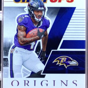 2023 Panini Origins Zay Flowers #SU-13 Ravens Start Ups