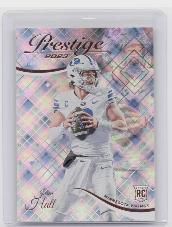 2023 Panini Prestige Jaren Hall Xtra Points Hyper #346 Vikings