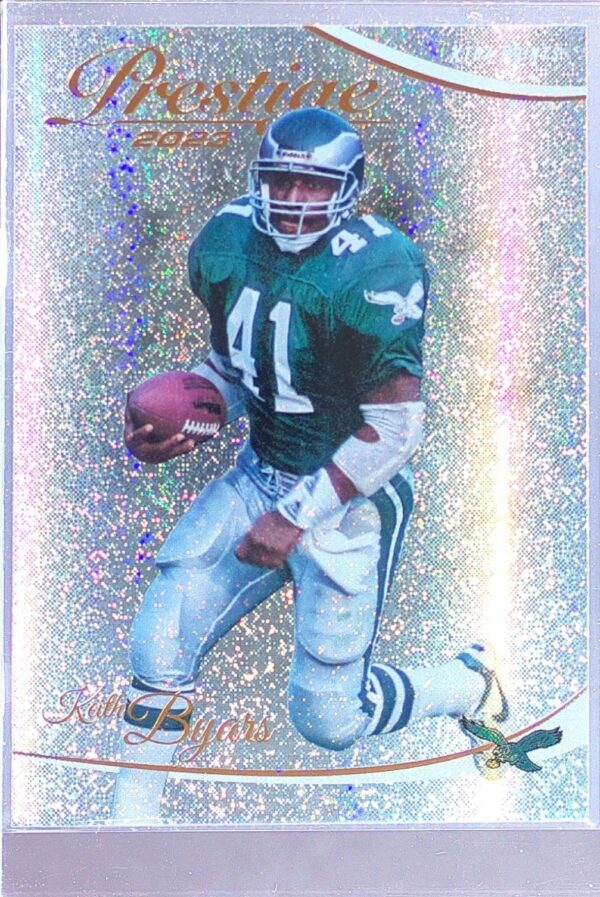 2023 Panini Prestige Keith Byars Xtra Points Galaxy #241 Eagles