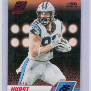 2023 Panini Zenith Hayden Hurst No Huddle #14 Panthers
