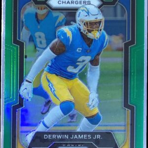 2023 Prizm Derwin James Jr. Green #155 Chargers