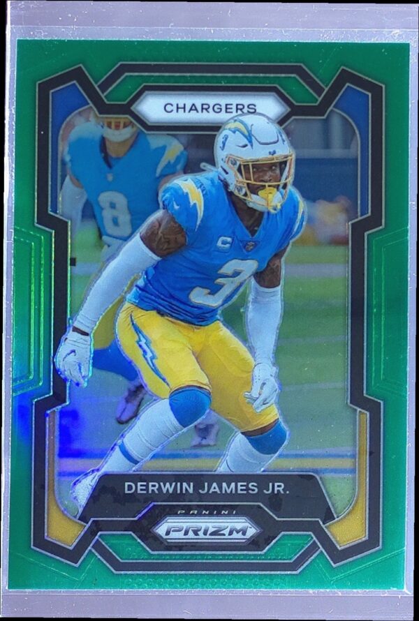 2023 Prizm Derwin James Jr. Green #155 Chargers