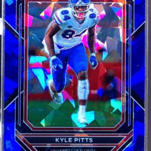 2023 Prizm Draft Picks Kyle Pitts Prizms Blue Ice /99 #65 Gators