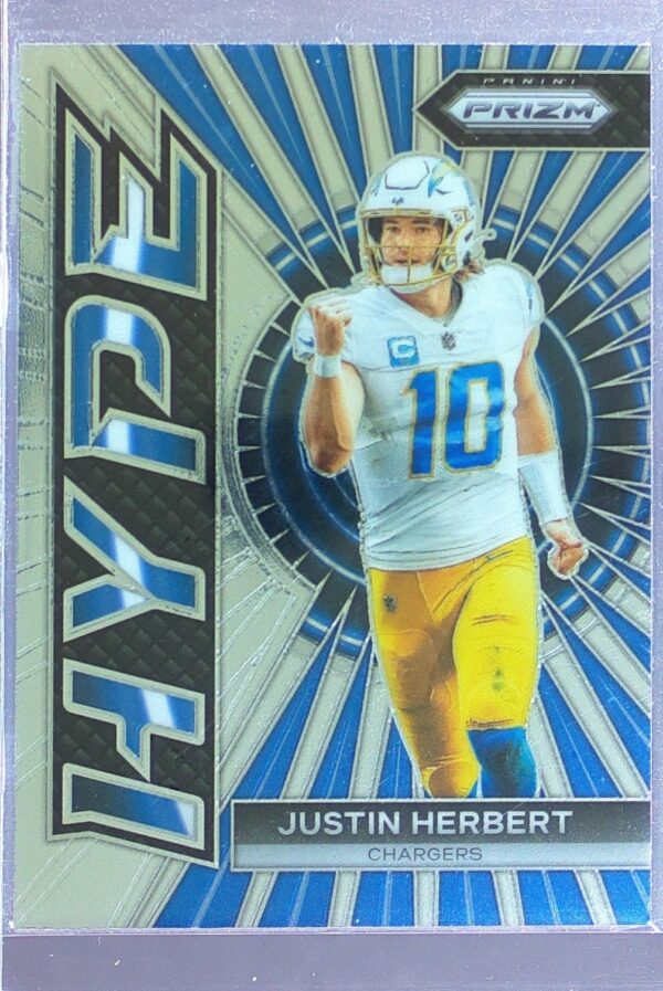 2023 Prizm Justin Herbert #H-4 Chargers Hype