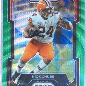 2023 Prizm Nick Chubb Green Wave #69 Browns