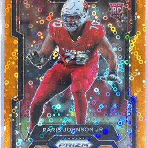 2023 Prizm Paris Johnson Jr. Orange Disco #304 Cardinals