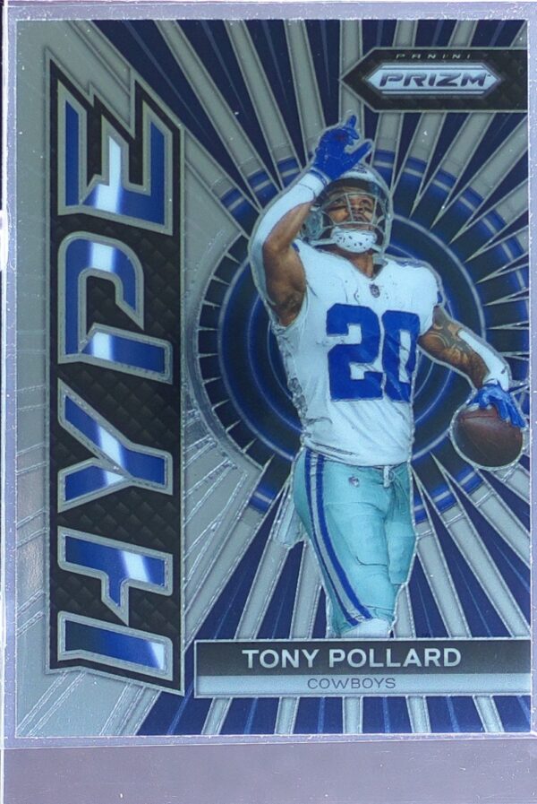2023 Prizm Tony Pollard #H-11 Cowboys Hype