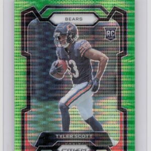 2023 Prizm Tyler Scott Neon Green Pulsar #315 Bears