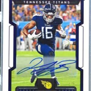 2023 Score Treylon Burks Auto #30 Titans Signatures