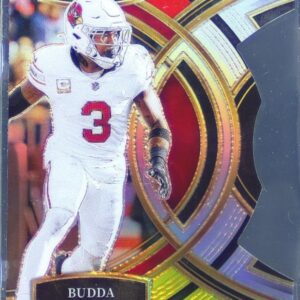 2023 Select Budda Baker Red and Yellow Prizms Die Cuts #107 Cardinals