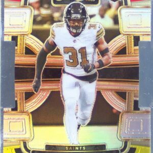 2023 Select Jordan Howden Red and Yellow Prizms Die Cuts RC #70 Saints