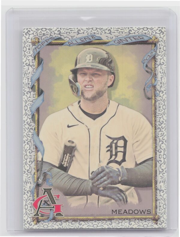 2023 Topps Allen & Ginter Austin Meadows Foil Filigree #159 Tigers