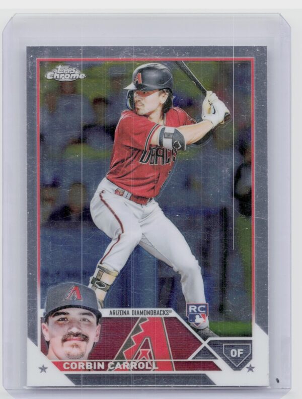 2023 Topps Chrome Corbin Carroll RC #95 Diamondbacks