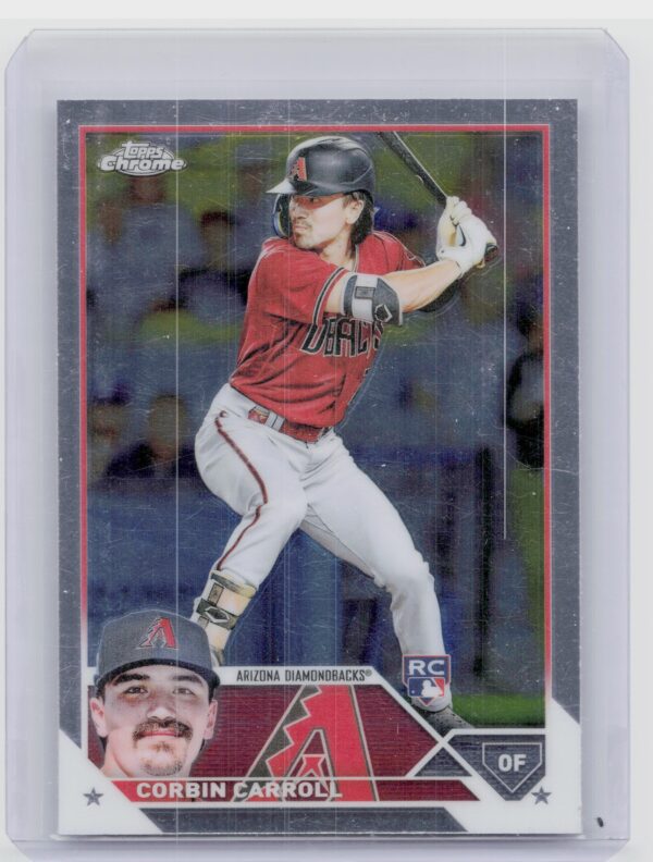 2023 Topps Chrome Corbin Carroll RC #95 Diamondbacks