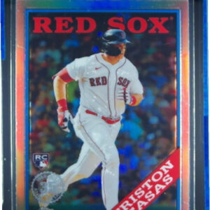 2023 Topps Chrome Triston Casas #88BC-10 Sox 1988 Topps Baseball