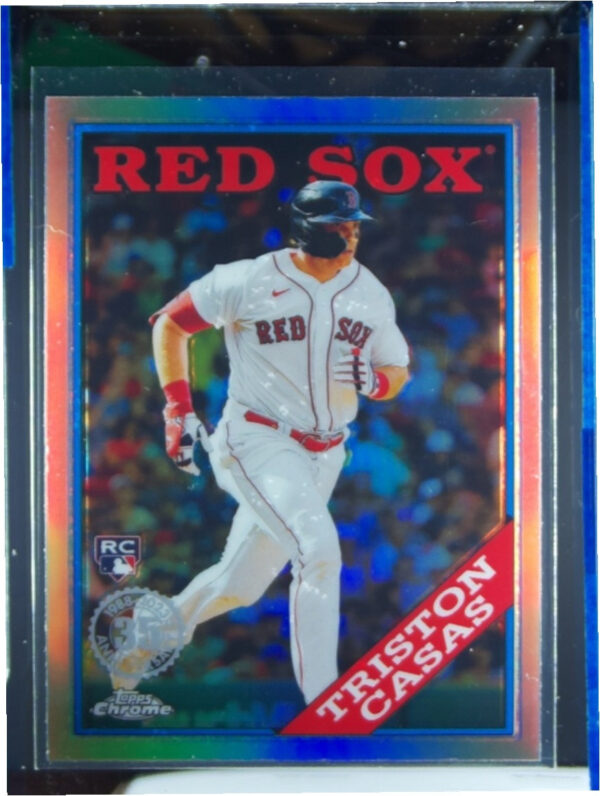2023 Topps Chrome Triston Casas #88BC-10 Sox 1988 Topps Baseball