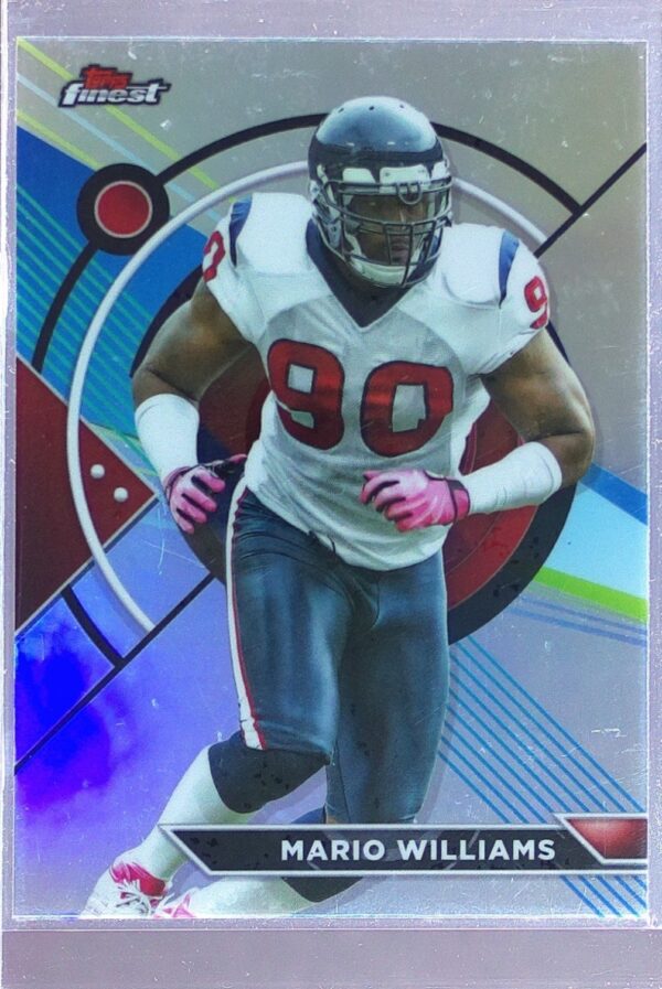 2023 Topps Composite Mario Williams Finest Refractor #193 Texans