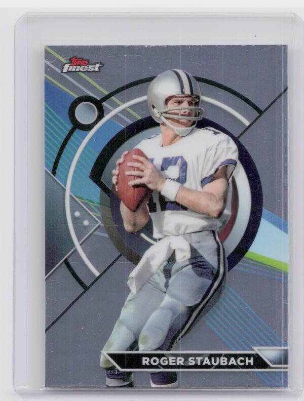 2023 Topps Composite Roger Staubach Topps Finest #178 Cowboys